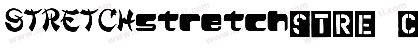 Paragraph Stretch Me字体转换
